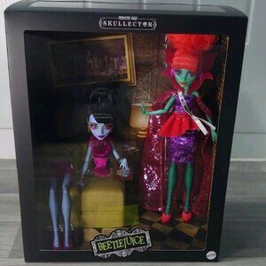 Mattel Monster High Skullector Dolls Beetlejuice Waiting Room 2 Pack New IN HAND